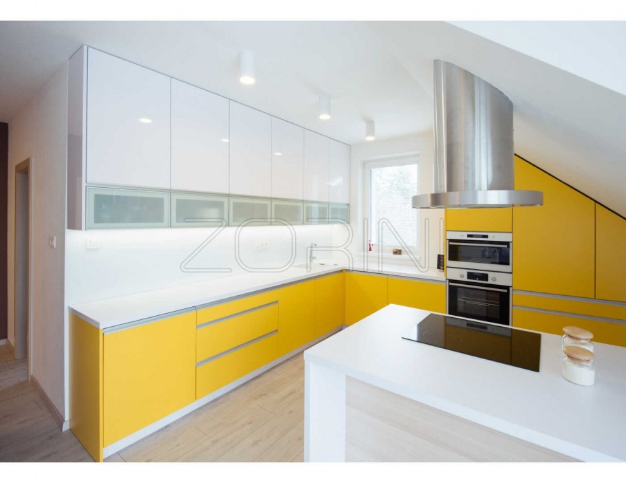 Столешница для кухни купить в СПБ желтая