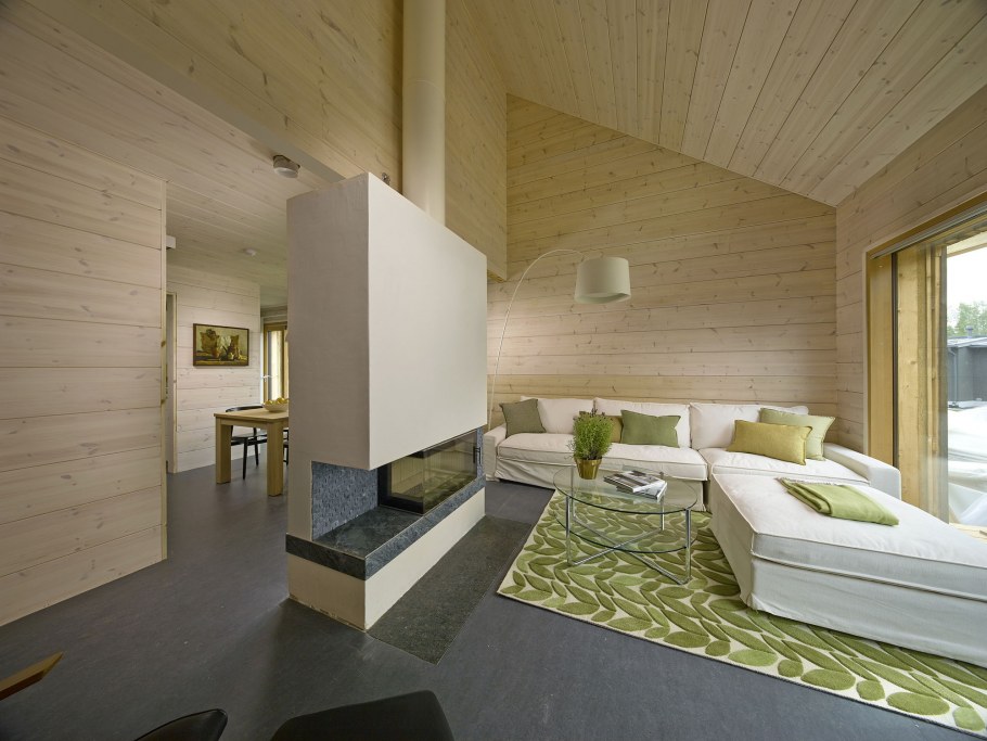 Загородный дом в эко стиле