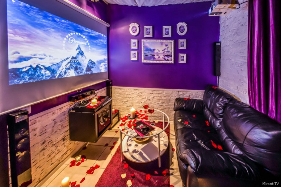 Домашний кинотеатр интерьер