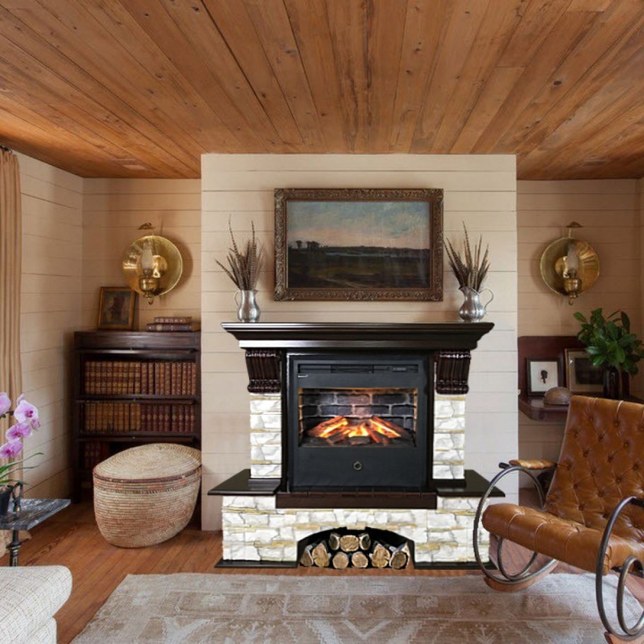 Электрокамин Glenrich Samba 3d