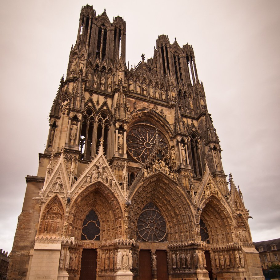 Реймсский собор во Франции