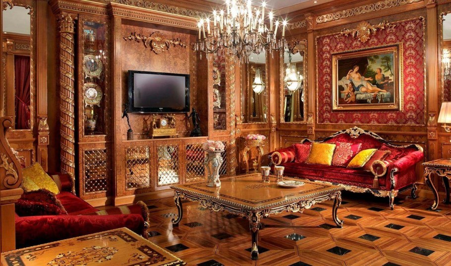 Исторический интерьер в стиле Ампир