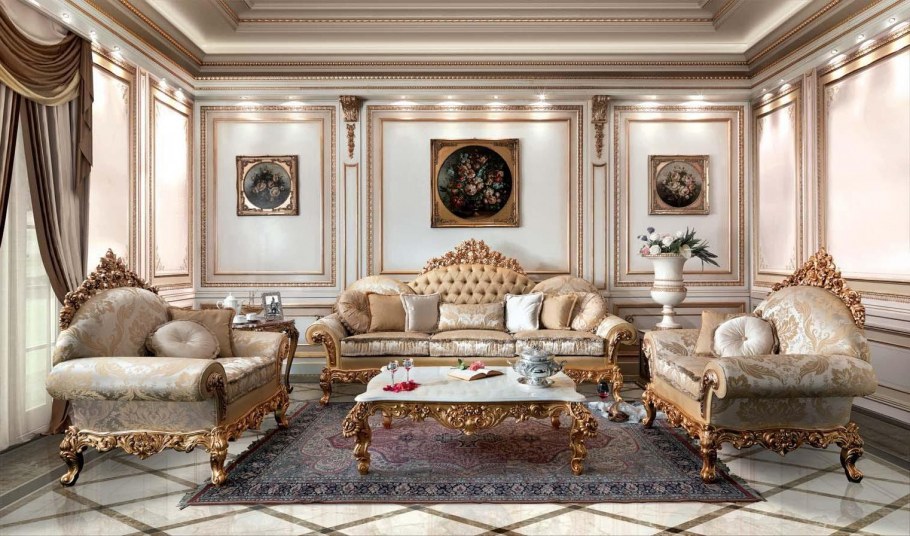 Гостиная Версаче Барокко