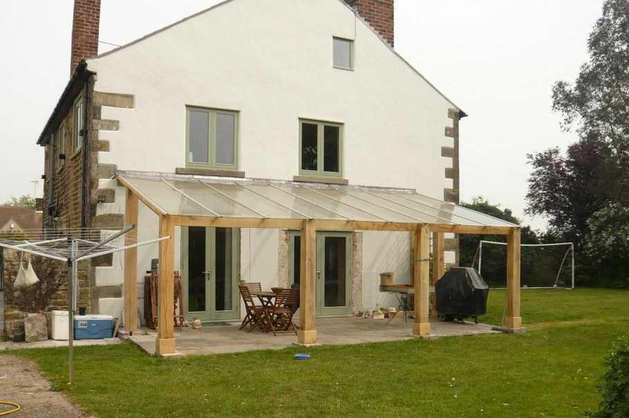 Каркасные веранды пристройки