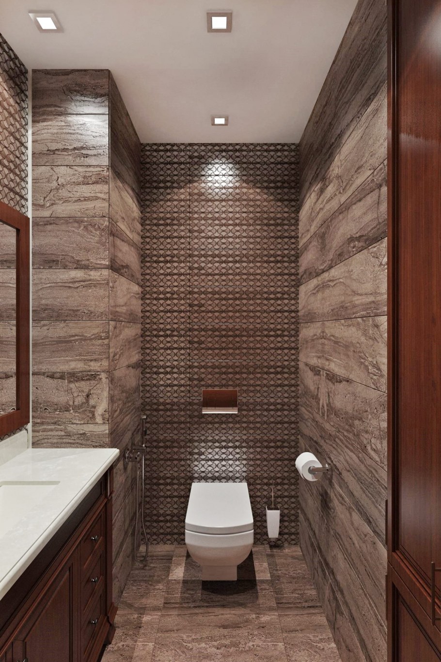 Узкий туалет