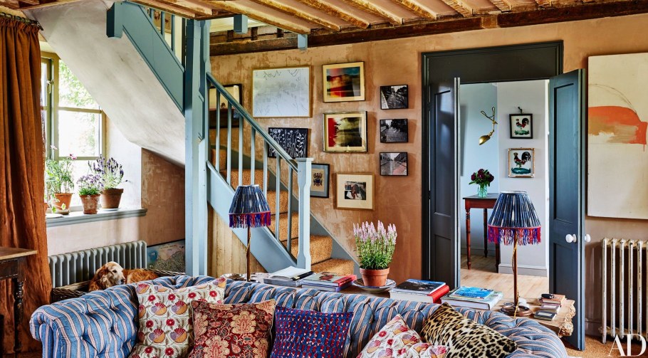 Интерьер дачи в английском стиле