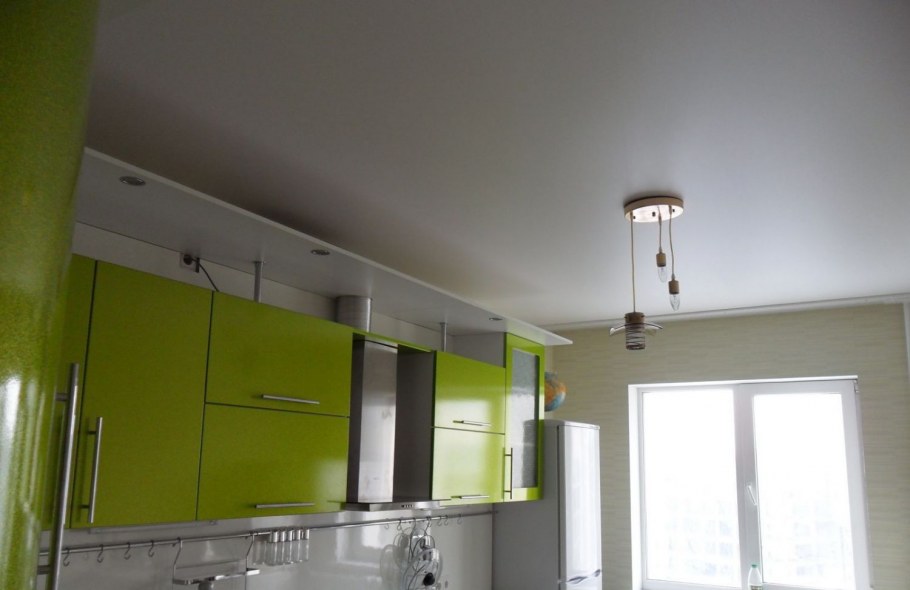 Матовый натяжной потолок