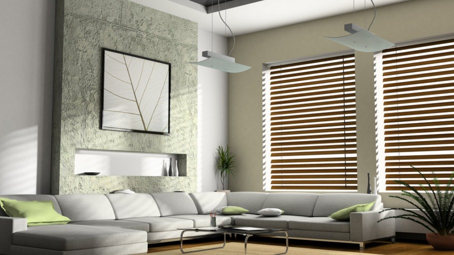 Гостиная в стиле хайтек Нуар