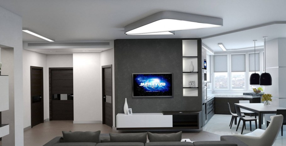 Хай тек интерьер