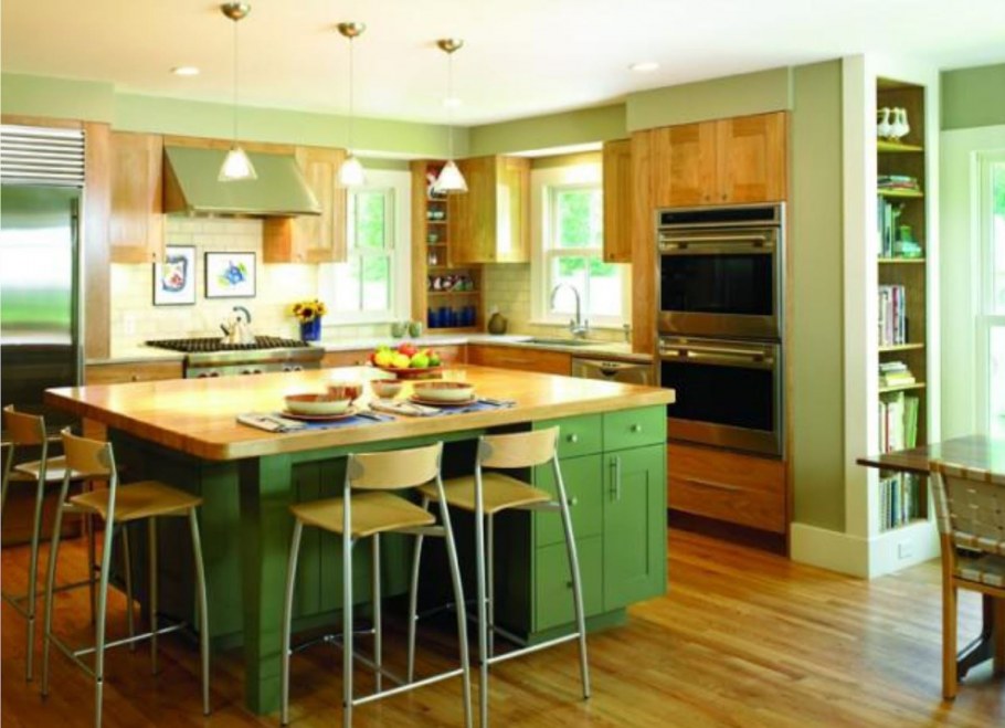 Цвет стен на кухне сочетание цветов