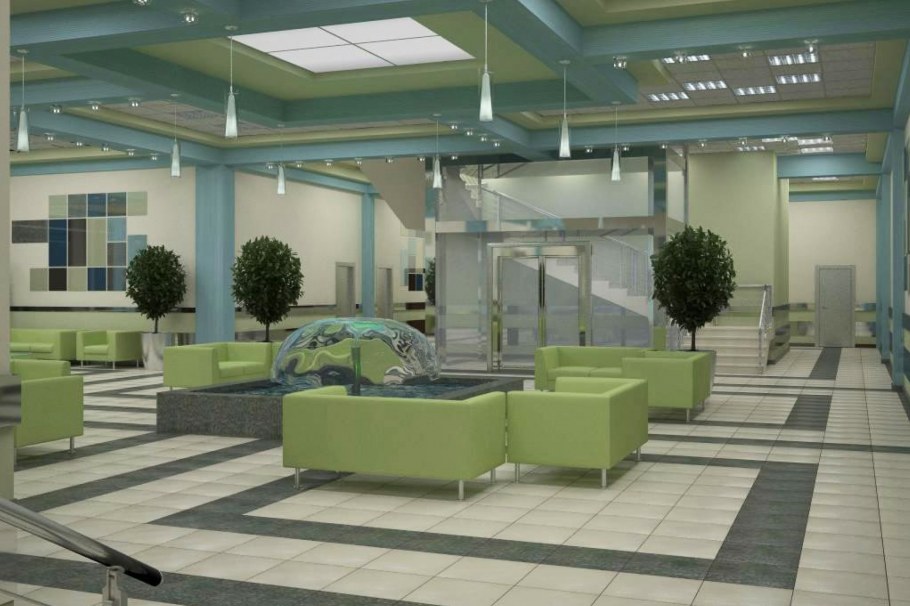 Интерьер нежилого помещения