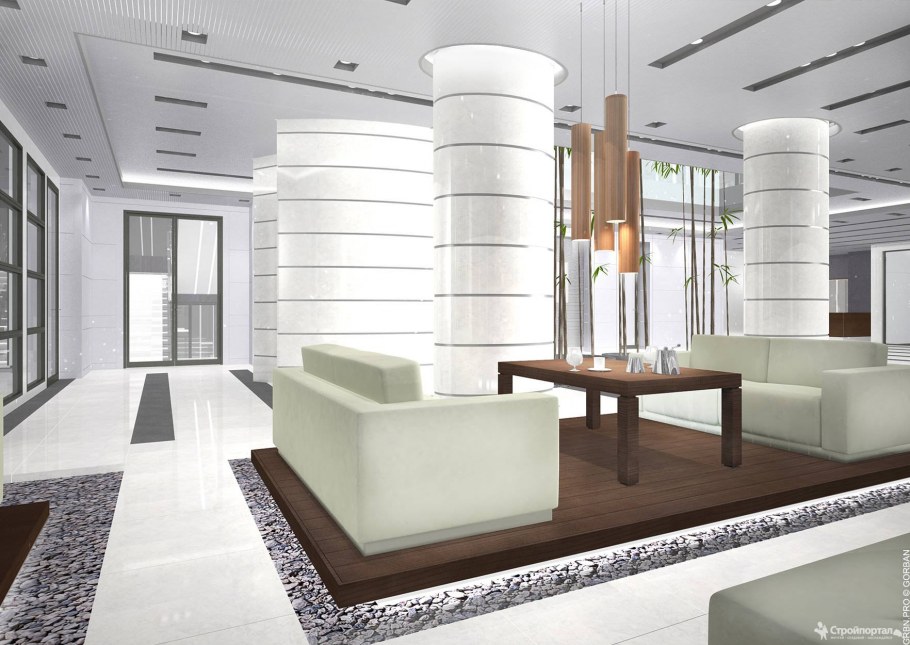 Потолок в офисе