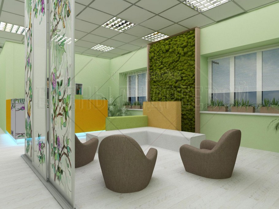 Интерьер нежилого помещения