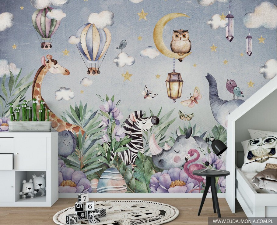 Детские обои с животными