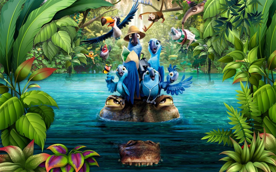 Фотообои для детской тропические