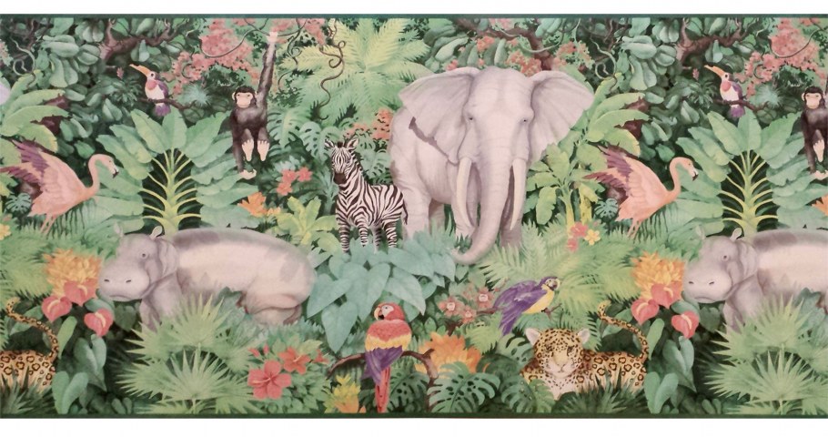 Яркие пейзажи джунглей