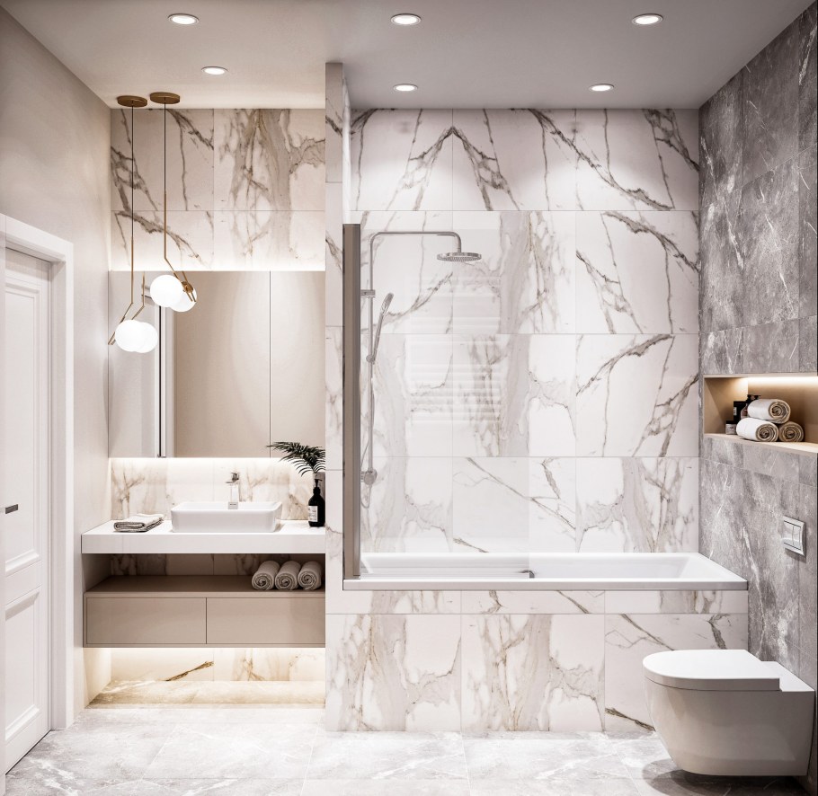 Проекты ванной комнаты 6 кв.м краска