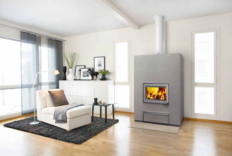 Печи камины Туликиви в интерьере