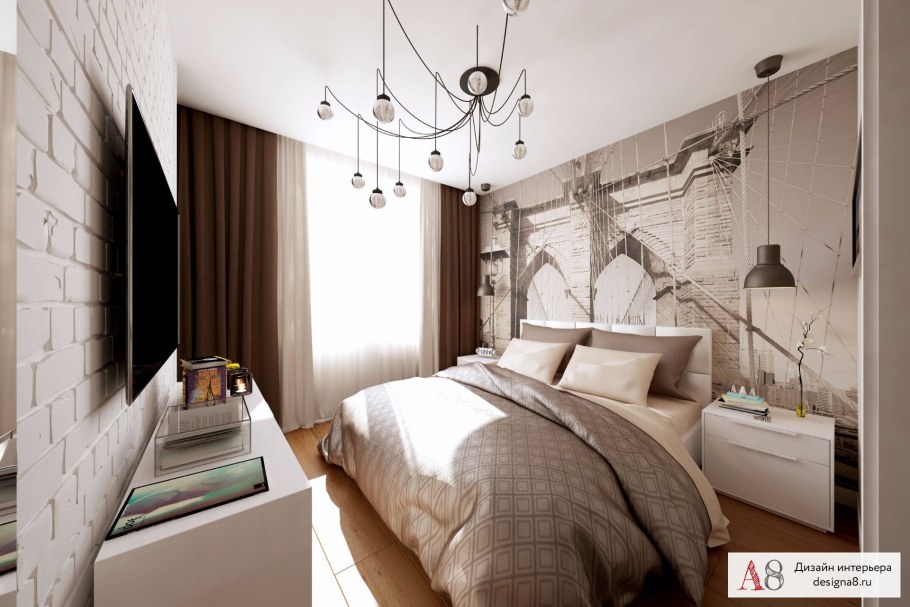 Интерьеры 2 комнатных квартир в современном стиле