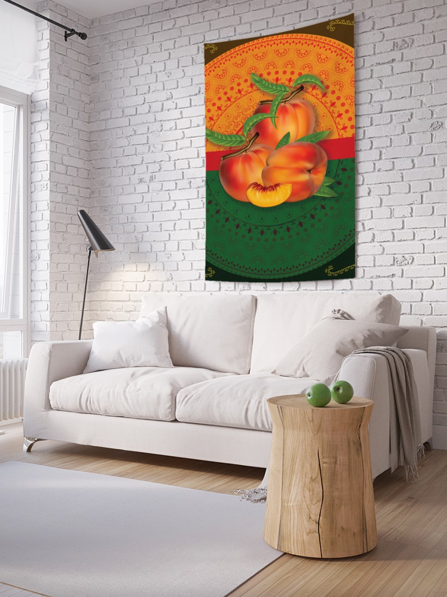 Постеры на персиковую стену