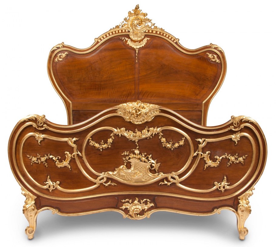 Кровати в стиле неорококо