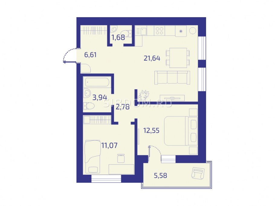 ЖК Снегири сиреневый бульвар