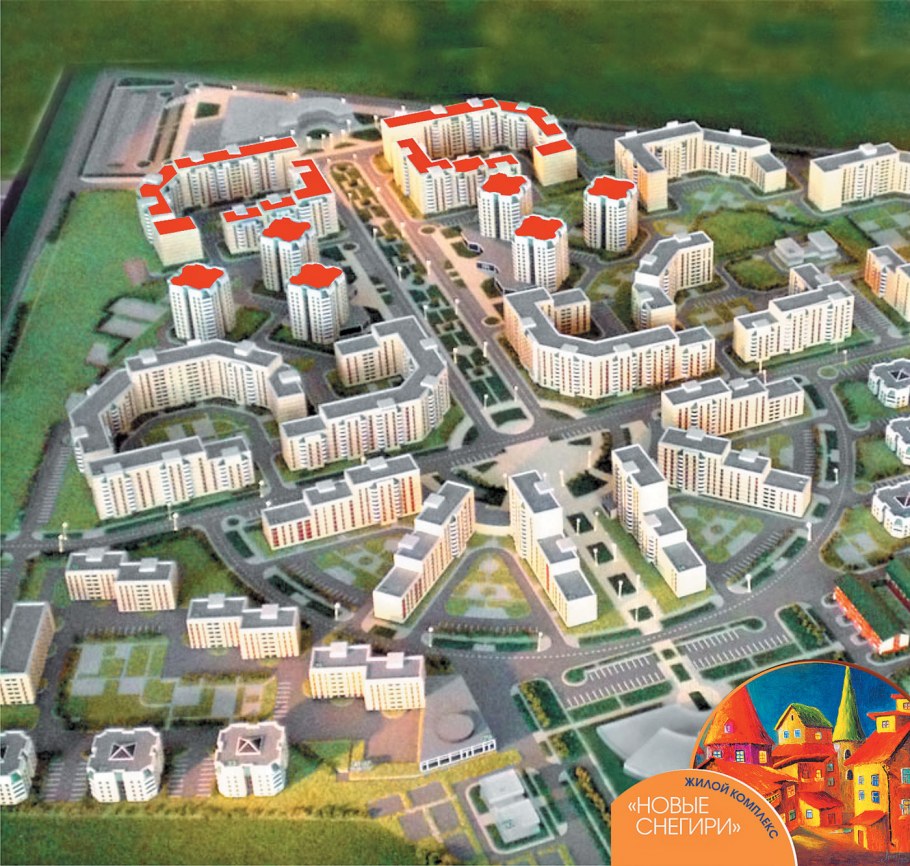 ЖК Новоснегирёвский планировки квартир