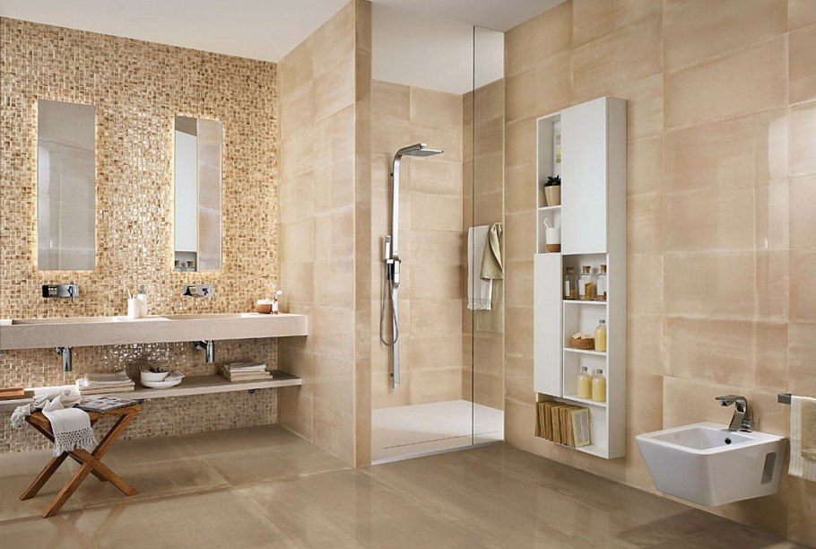 Керамическая плитка Fap Ceramiche frame Earth настенная 30.5x56см