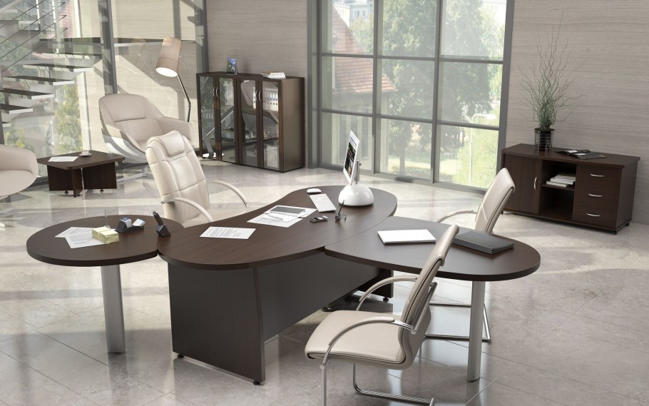 Кабинет руководителя "статус" дуб молочный