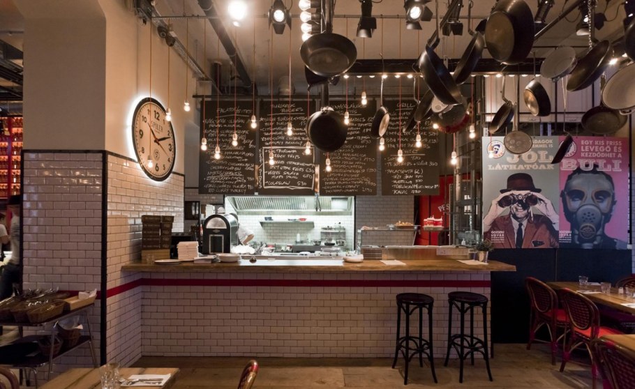 Кухня в стиле пивного ресторана