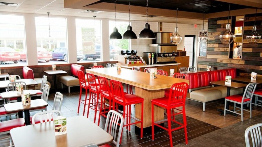 Стиль Кэжуал в интерьере кафе