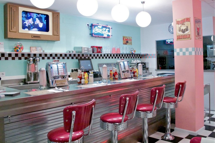 Интерьер Американ Дайнер