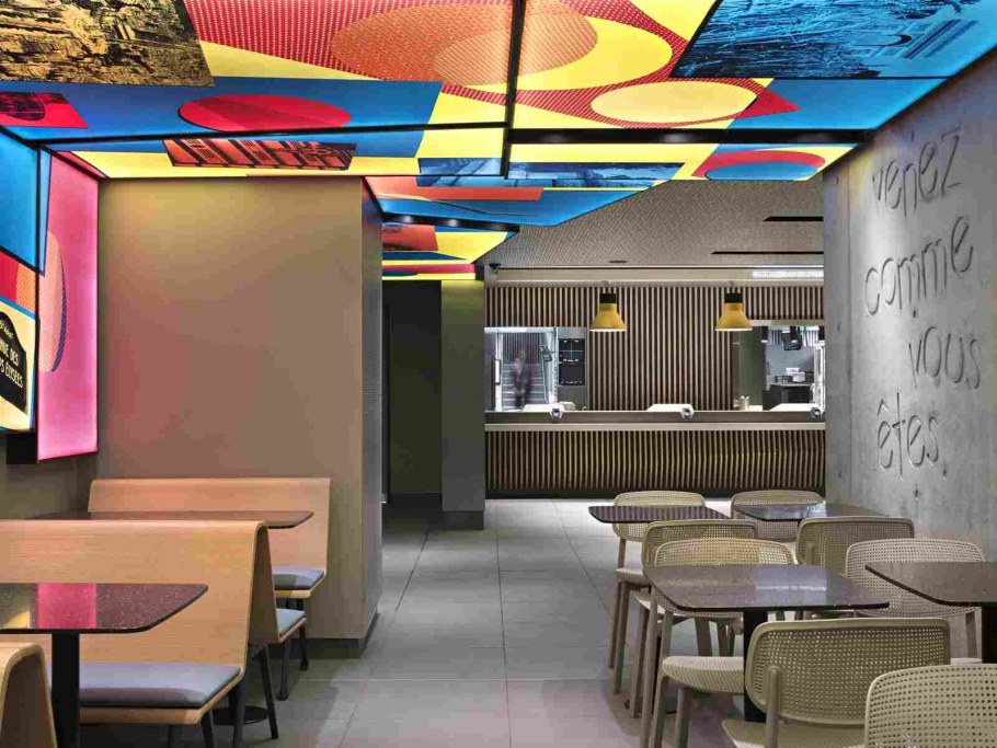 Ресторан фаст фуд макдональдс