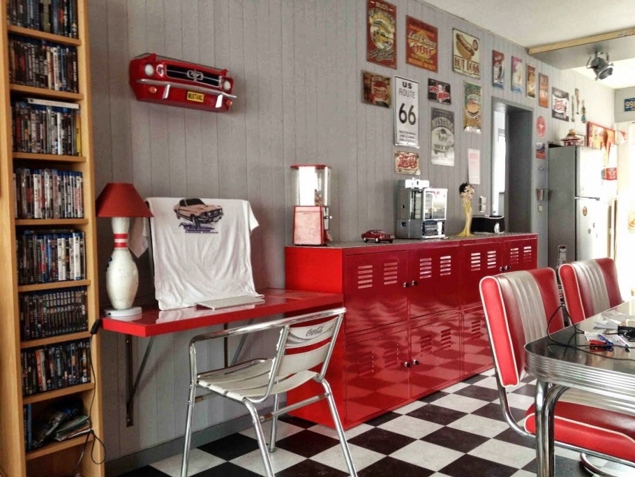 Ретро стиле. Стиль - Дайнер (Diner)