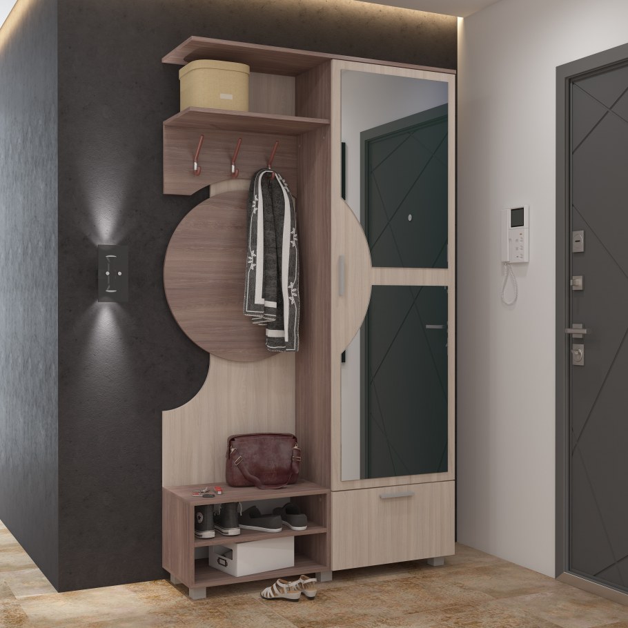 Прихожая Кармен 7 ясень шимо