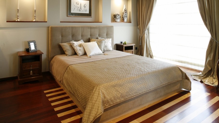 Теплые цвета для спальни