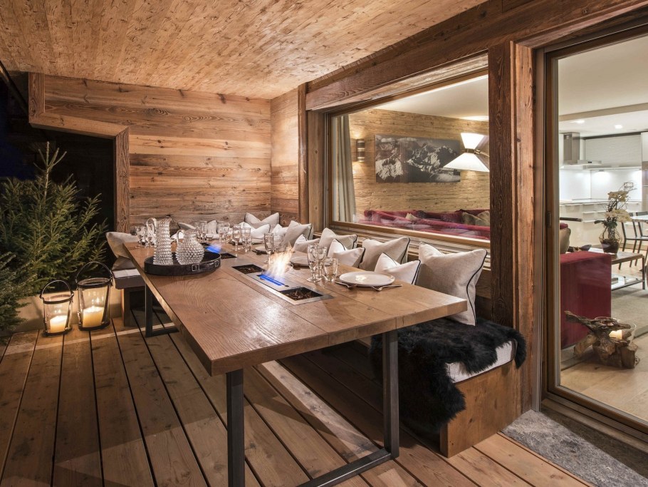 Терраса в стиле Шале