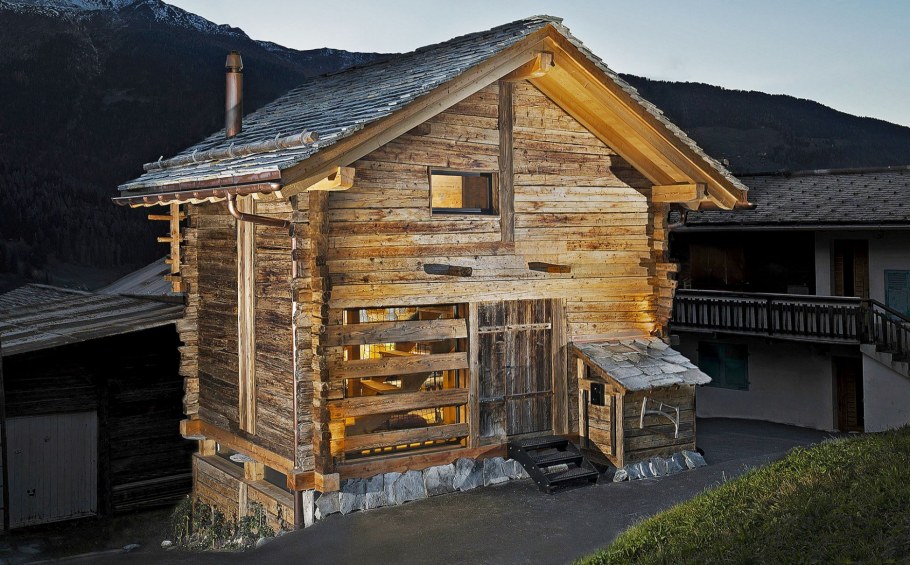 Амбар в Альпах