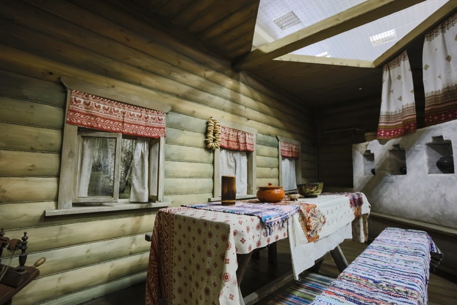 Убранство деревенской избы