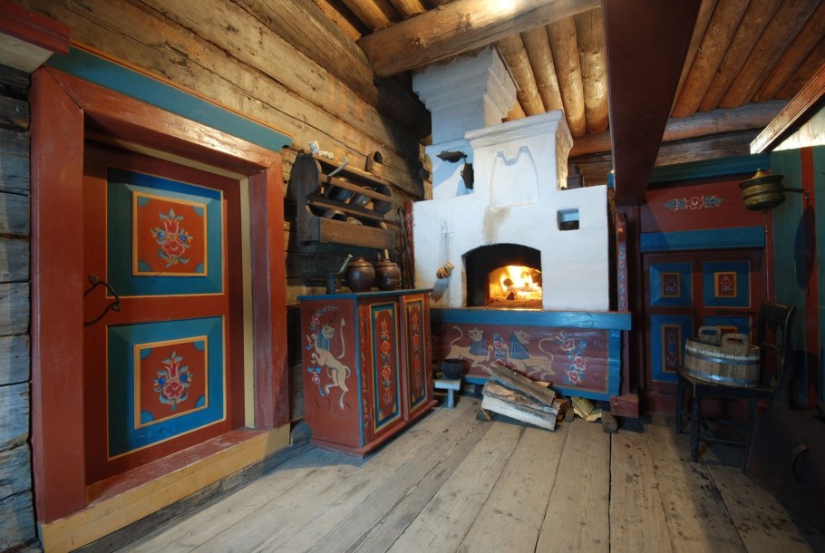 Интерьер Северной избы Архангельской области