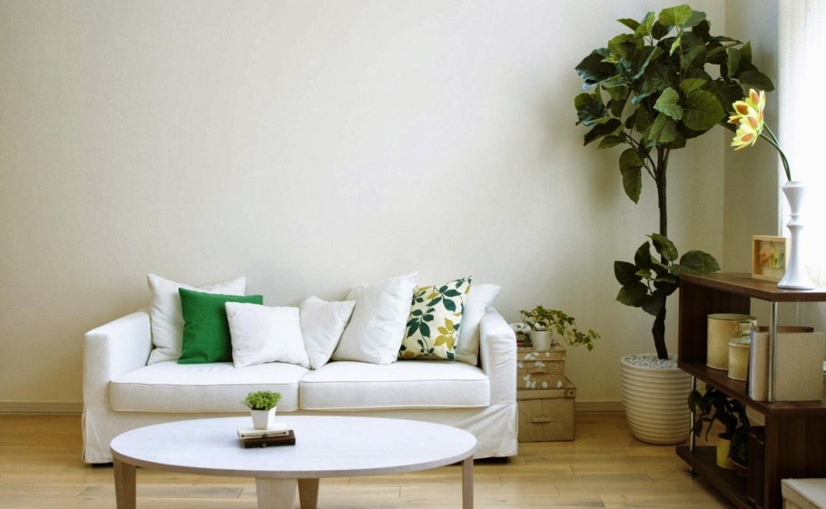 Бежево бирюзовая спальня