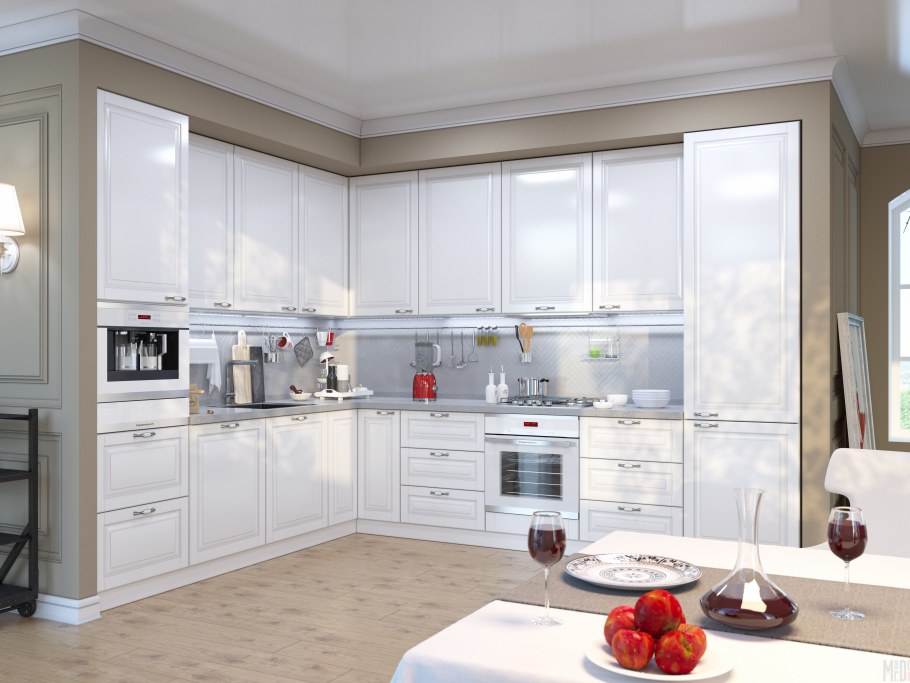 Кухни Мистер Дорс белые