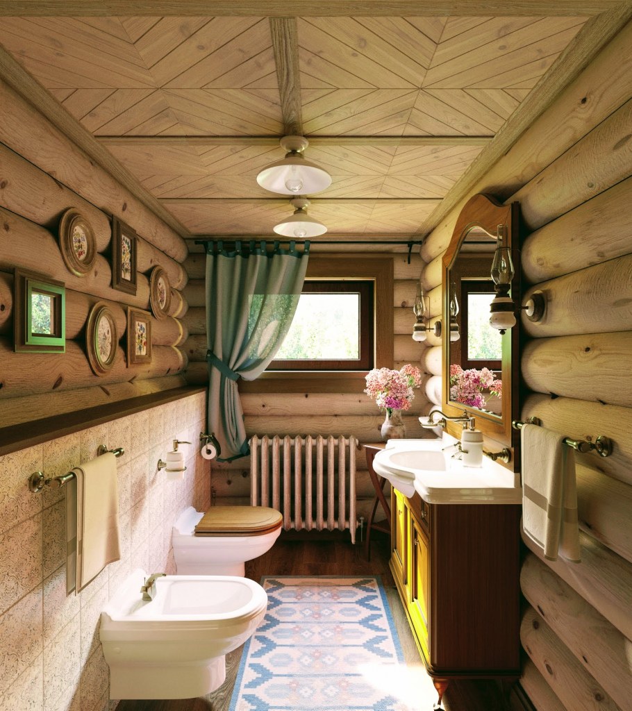 Дом-баня интерьер