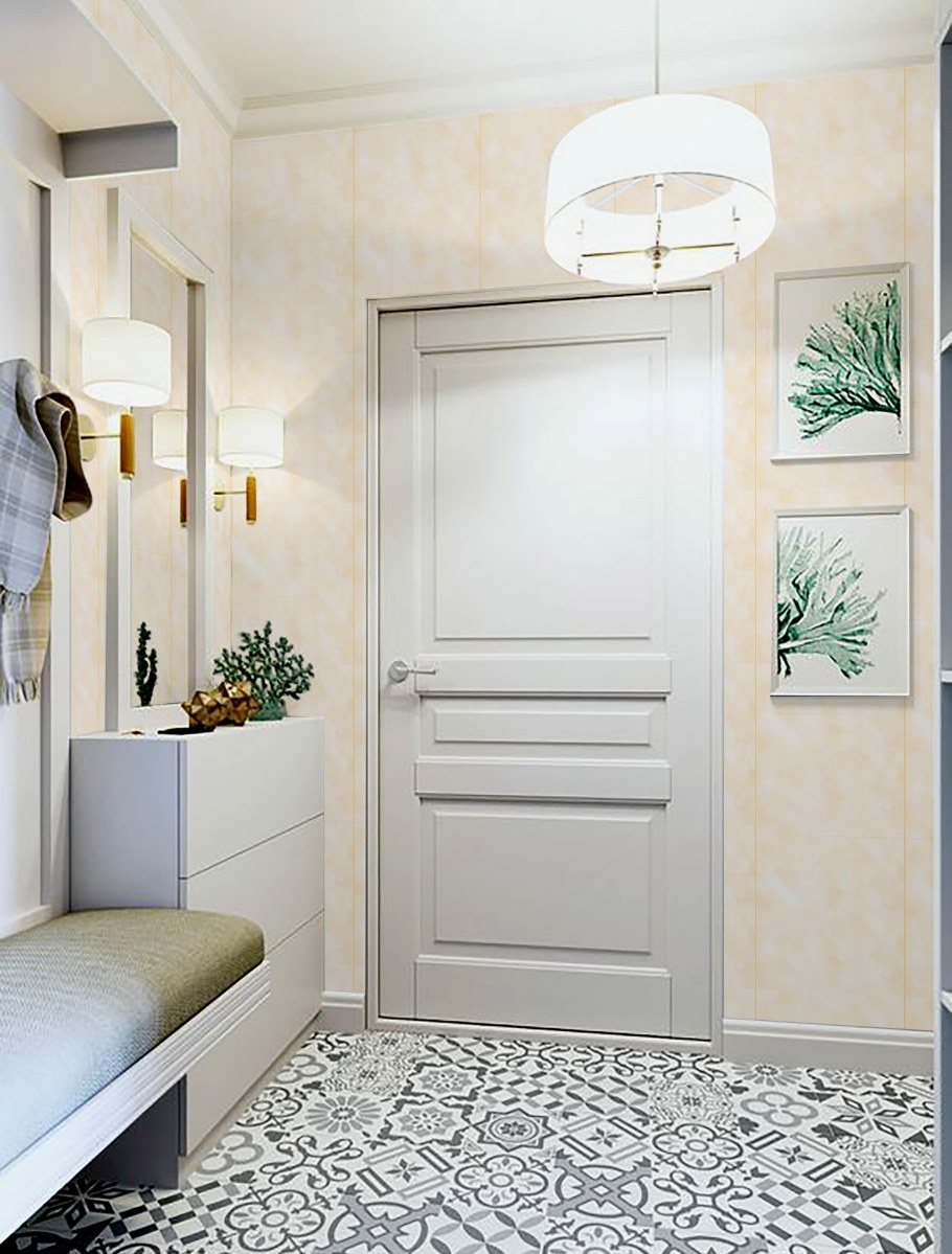 Шкаф купе классика белый