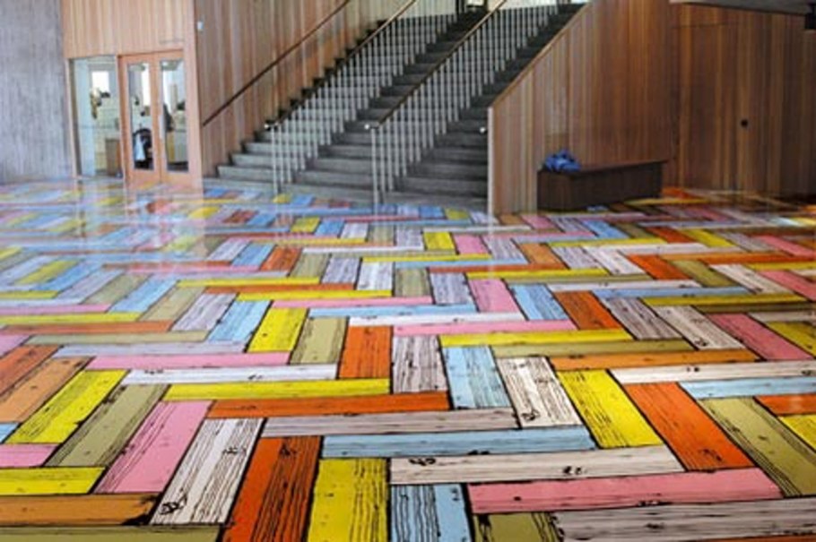 Разноцветный паркет