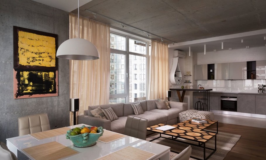 Кухня гостиная пик