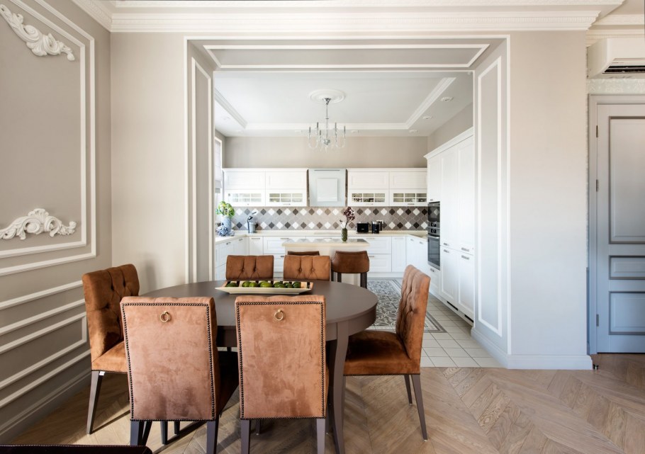 Отделка арочных проемов деревом