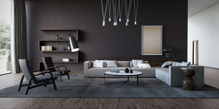 Обои в интерьере