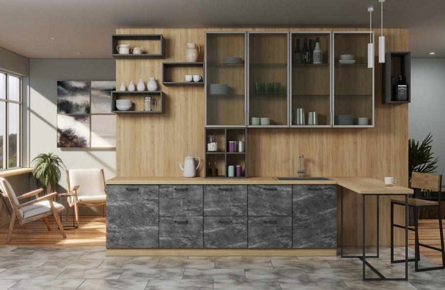 Современный фартук для кухни