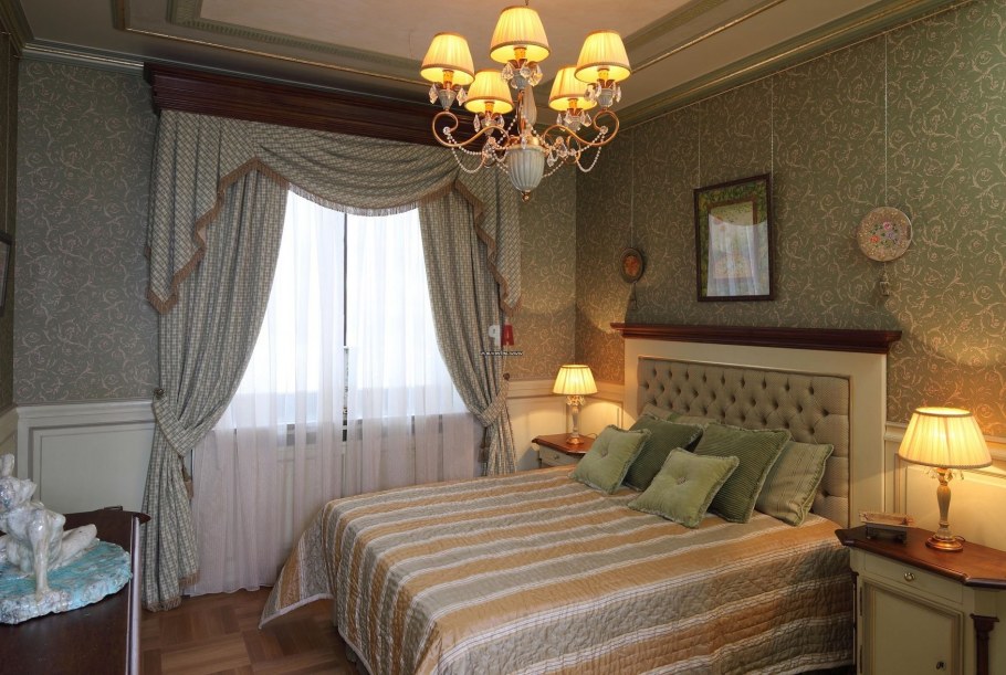 Гостевая спальня в загородном доме